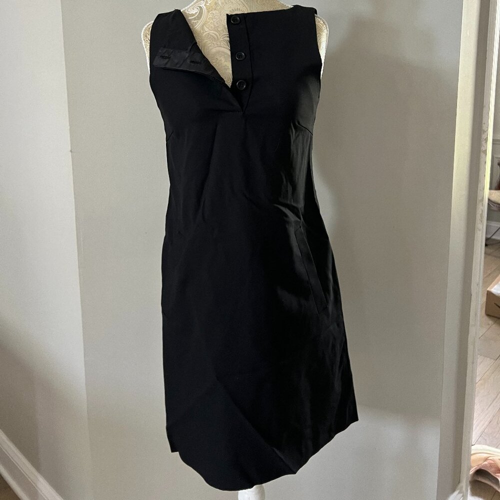 Theory High Neck Sleeveless Dress